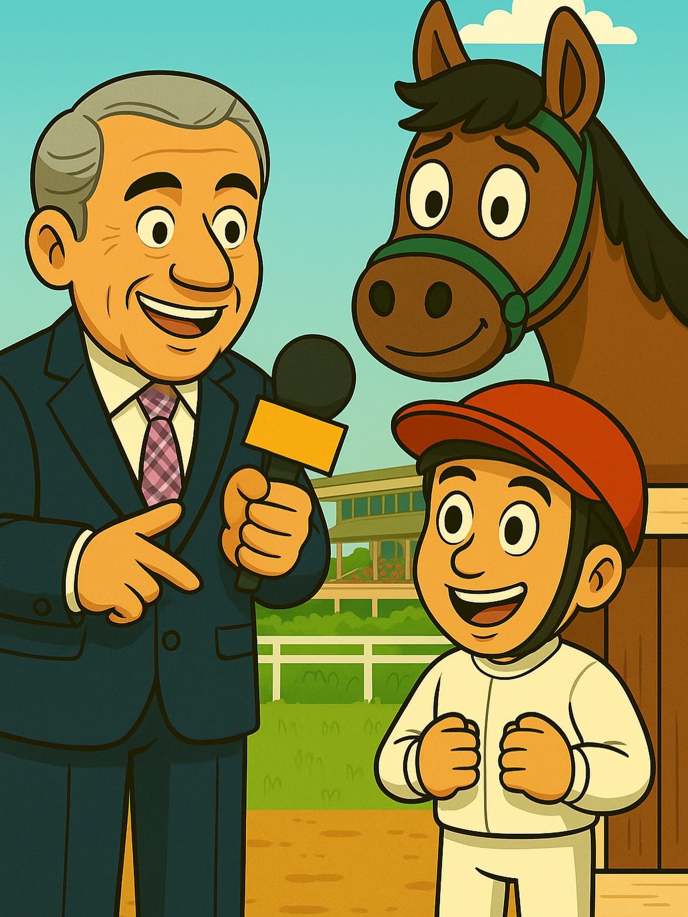 Turfito, el jinete protagonista de la serie